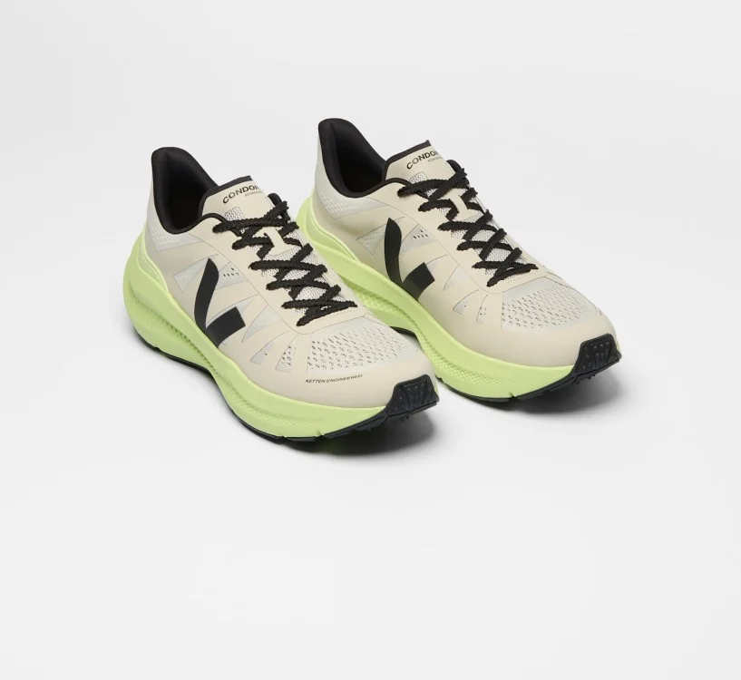 Tênis VEJA VERT Masculino Condor 3 Advanced Mesh Natural Limão 2