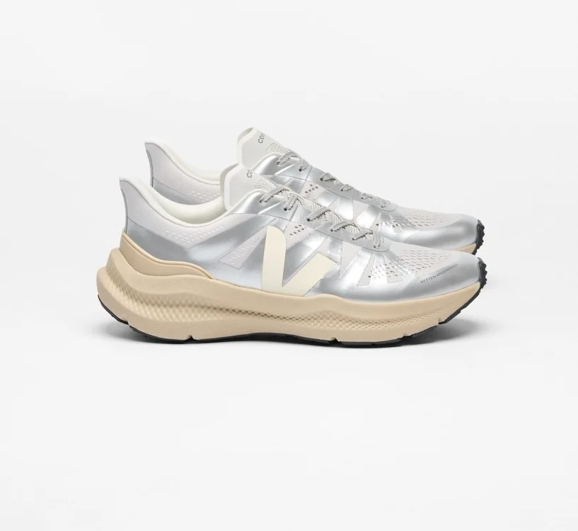 Tênis VEJA VERT Feminino Condor 3 Advanced Prata Areia