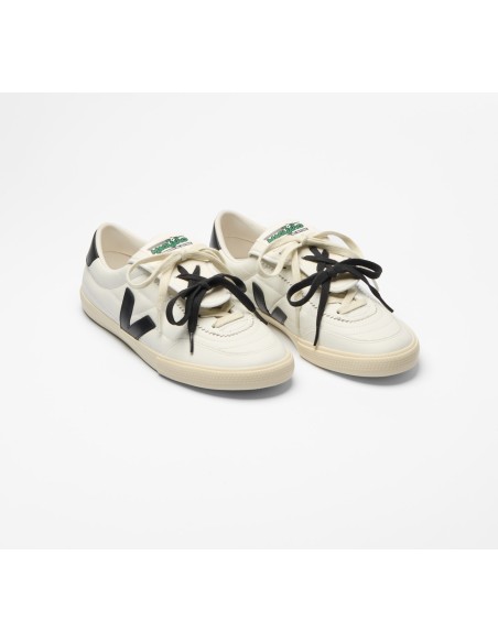 Tênis VEJA VERT Feminino Panenka Couro VEJA X Magliano Branco