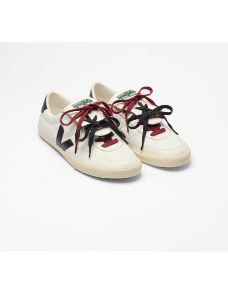 Tênis VEJA VERT Masculino Panenka Couro VEJA X Magliano Branco