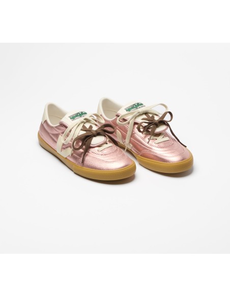 Tênis VEJA VERT Feminino Panenka Couro VEJA X Magliano Nácar