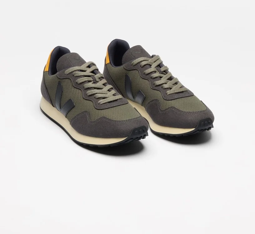 Tênis VEJA Masculino SDU Alveomesh Kaki Preto Ouro VEJA - VERT 2