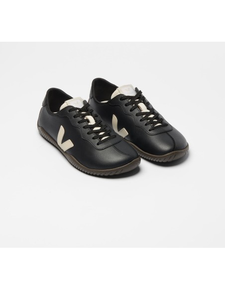 Tênis VEJA VERT Feminino Jitsu Couro Preto Pierre Eagle