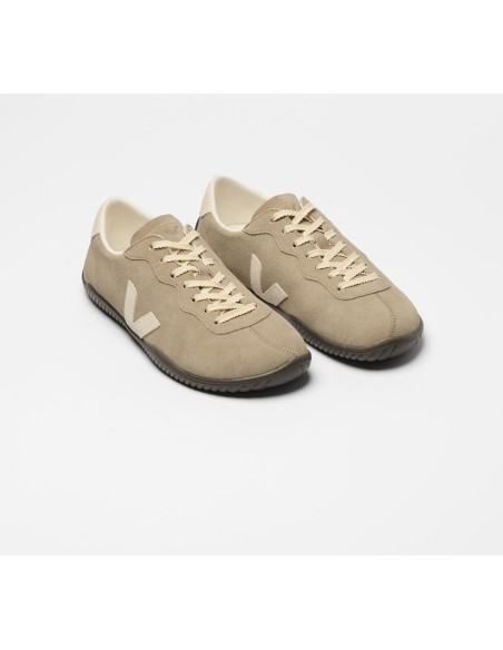 Tênis VEJA VERT Feminino Jitsu Camurça Taupe Pierre Eagle