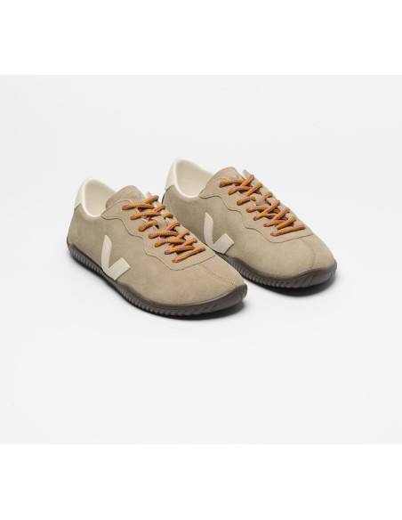 Tênis VEJA VERT Feminino Jitsu Camurça Taupe Pierre Eagle
