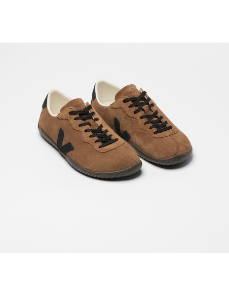 Tênis VEJA VERT Feminino Jitsu Camurça Marrom Preto Eagle