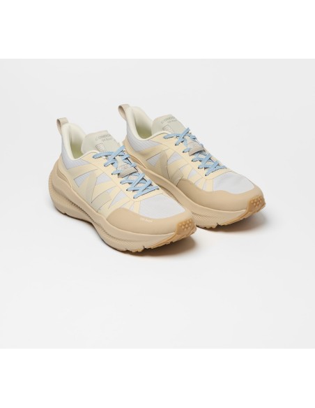 Tênis VEJA VERT Feminino Condor 3 Off Road Ripstop Pearl Calcaire Almond
