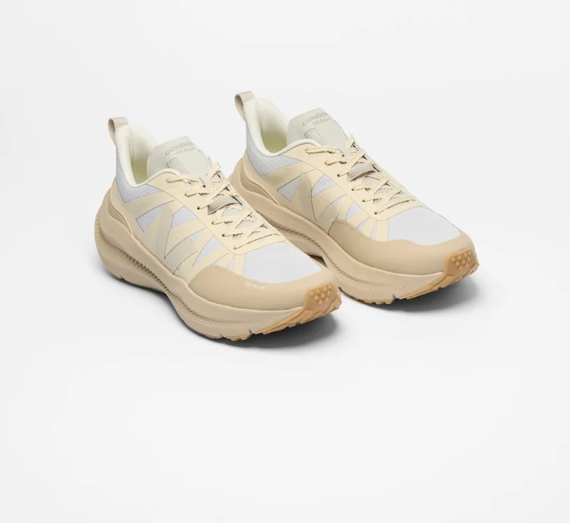 Tênis VEJA VERT Feminino Condor 3 Off Road Ripstop Pearl Calcaire Almond 2