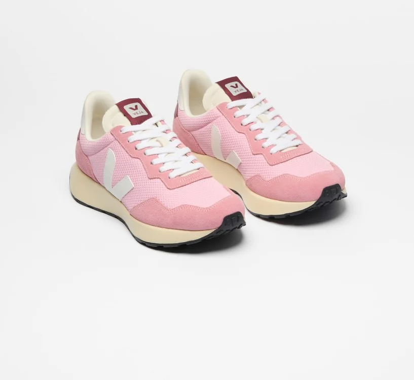 Tênis VEJA VERT Feminino Paulistana Alveomesh Guimauve Branco 2