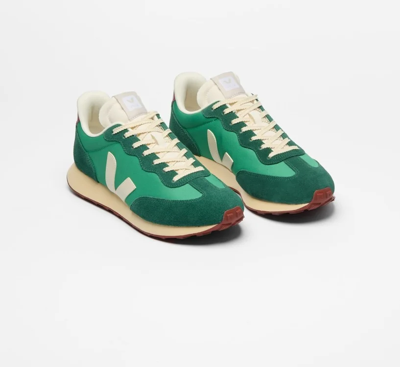 Tênis VEJA VERT Feminino Rio Branco II Lite Nolyn Emeraude Pierre Poker 2