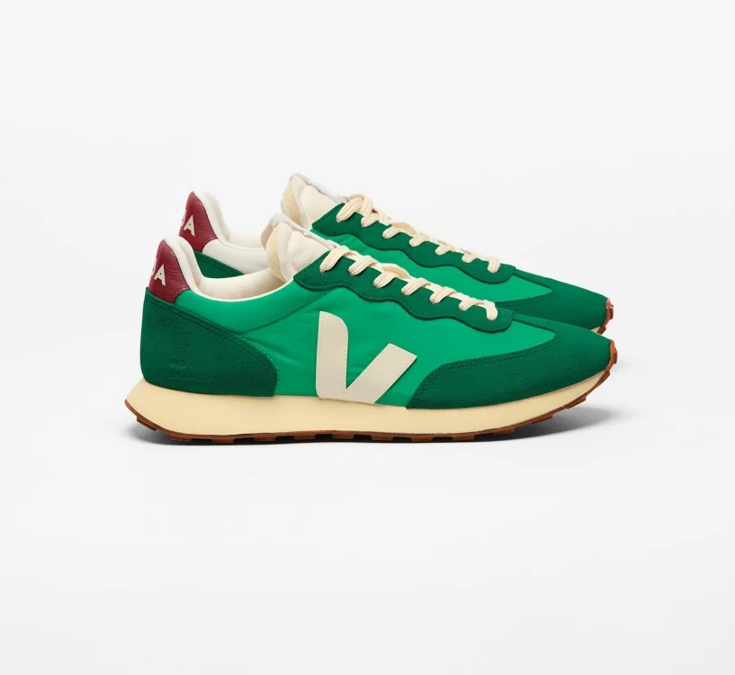 Tênis VEJA VERT Masculino Rio Branco II Lite Nolyn Emeraude Pierre Poker