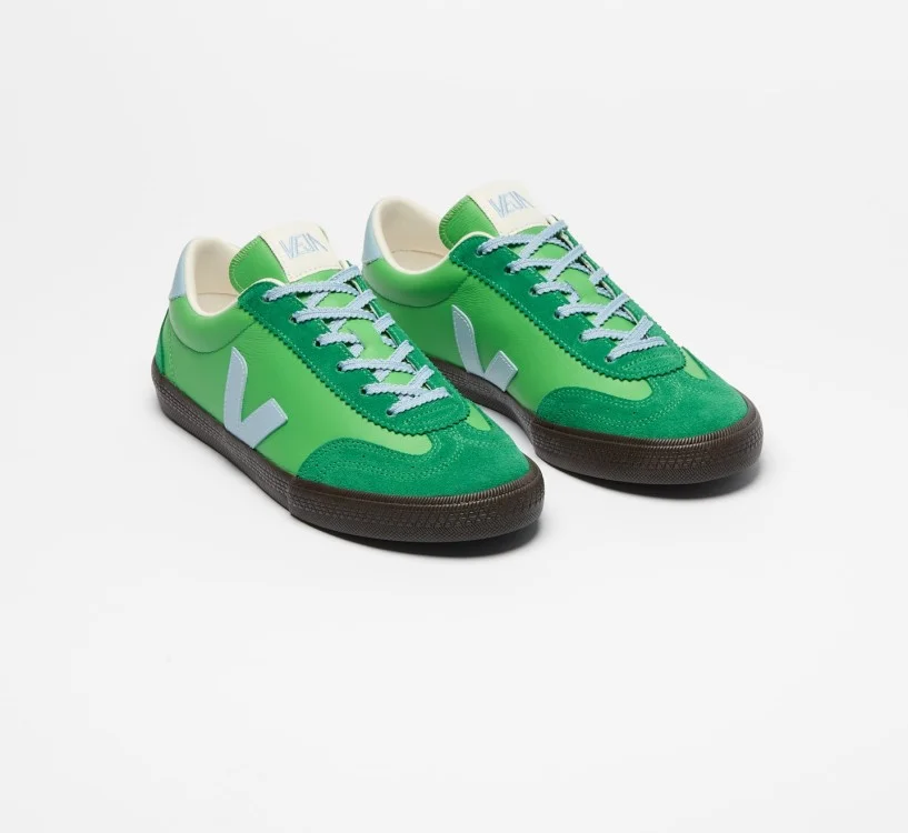 Tênis VEJA VERT Masculino Volley Couro Leaf Steel Eagle 2