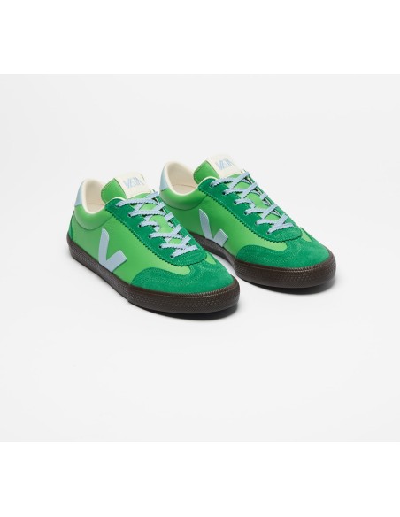 Tênis VEJA VERT Masculino Volley Couro Leaf Steel Eagle