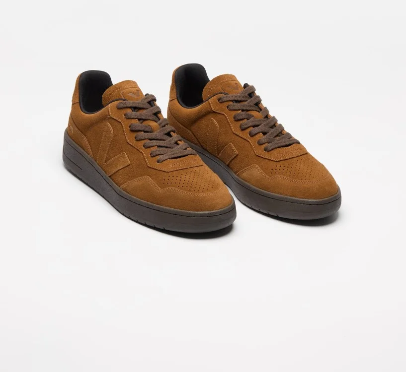 Tênis VEJA VERT Masculino V-90 Camurça Cognac Eagle 2