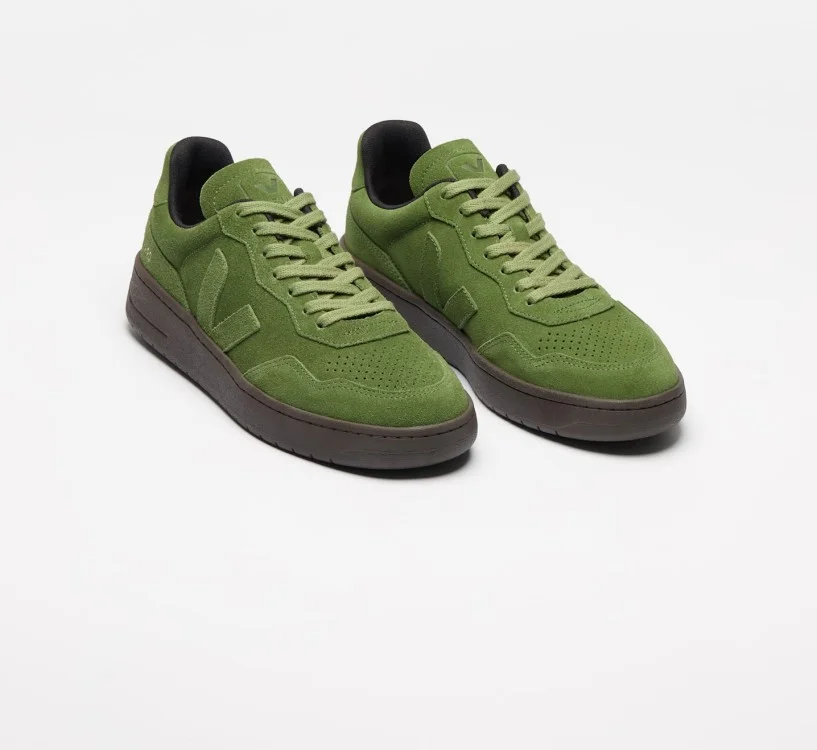 Tênis VEJA Feminino V-90 Camurça Militar Eagle 2