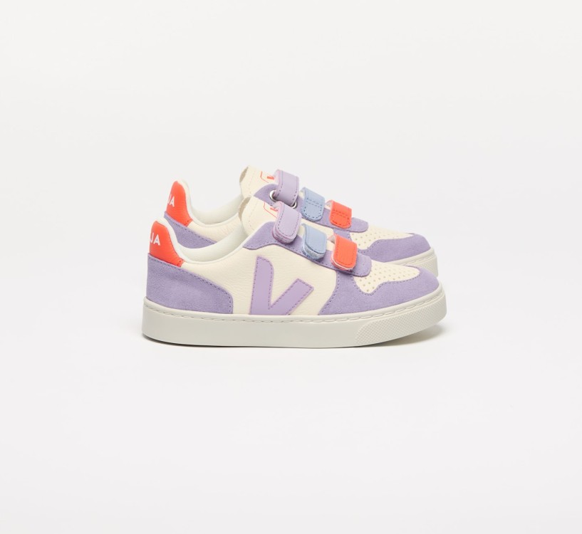 V-10 LEATHER CASHEW MULTICO ORCHID KID