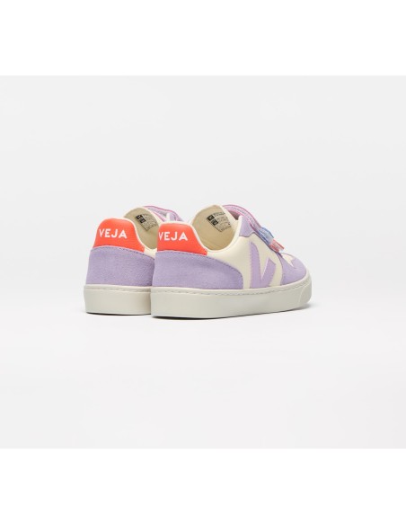 V-10 LEATHER CASHEW MULTICO ORCHID KID