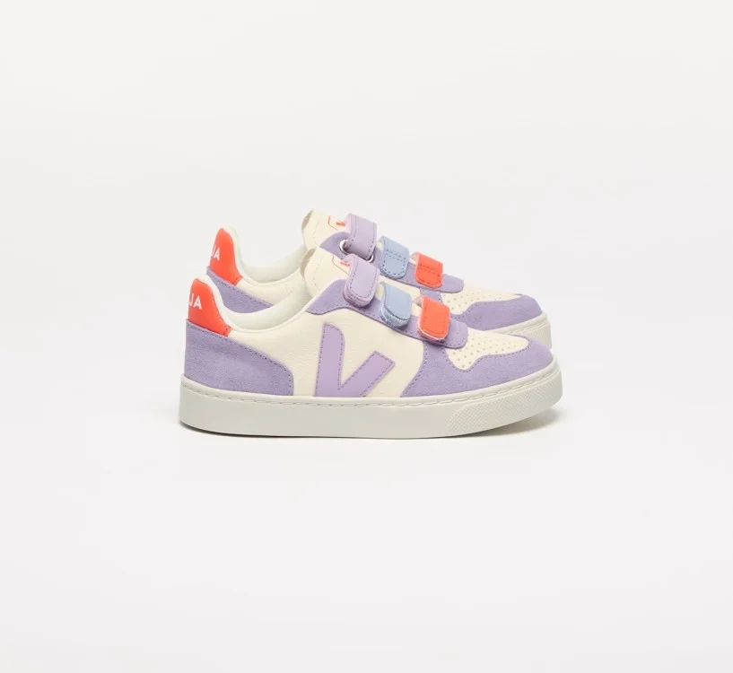 V-10 LEATHER CASHEW MULTICO ORCHID JUNIOR