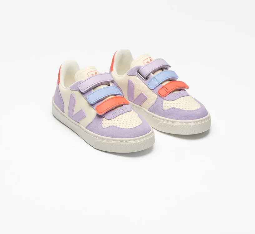 V-10 LEATHER CASHEW MULTICO ORCHID JUNIOR 2