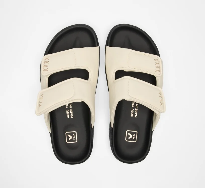 Sandália VEJA VERT Feminina Etna Bold Couro Cashew 2