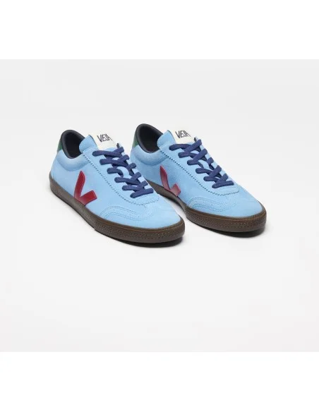 Tênis VEJA Masculino Volley Suede Aqua Marsala Eagle VEJA - VERT Oficial