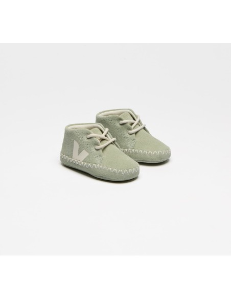 Tênis VEJA Infantil Baby Suede Clay Pierre VEJA - VERT Oficial