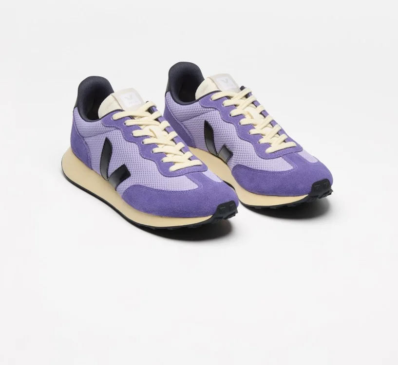 Tênis VEJA Feminino Rio Branco II Alveomesh Lavande Black 2