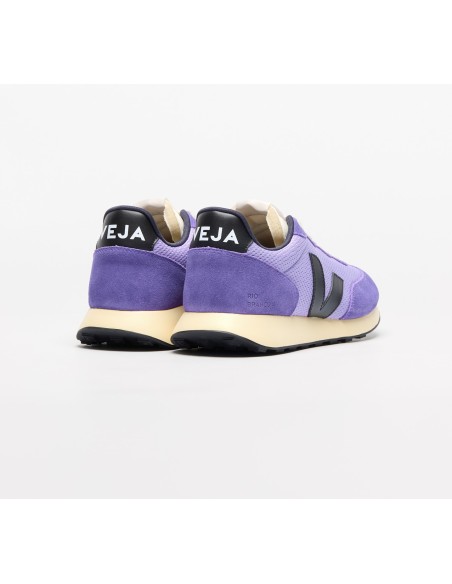 Tênis VEJA Masculino Rio Branco II Alveomesh Lavande Black