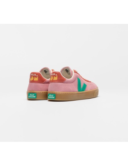 Tênis VEJA VERT Infantil VEJA X Jelly Mallow Camurça Mary