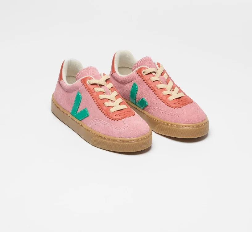 Tênis VEJA VERT Infantil VEJA X Jelly Mallow Camurça Mary 2