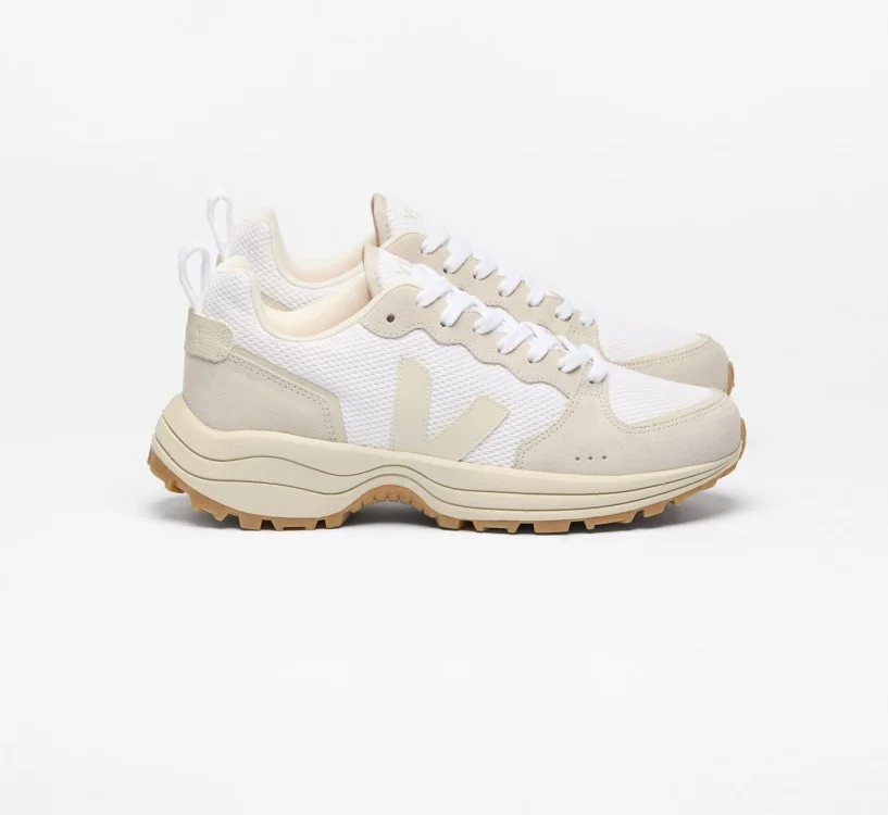 Tênis VEJA VERT Feminino Venturi II Alveomesh Branco Pierre
