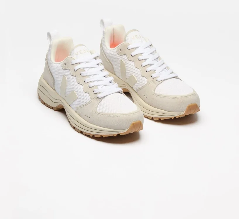 Tênis VEJA VERT Feminino Venturi II Alveomesh Branco Pierre 2