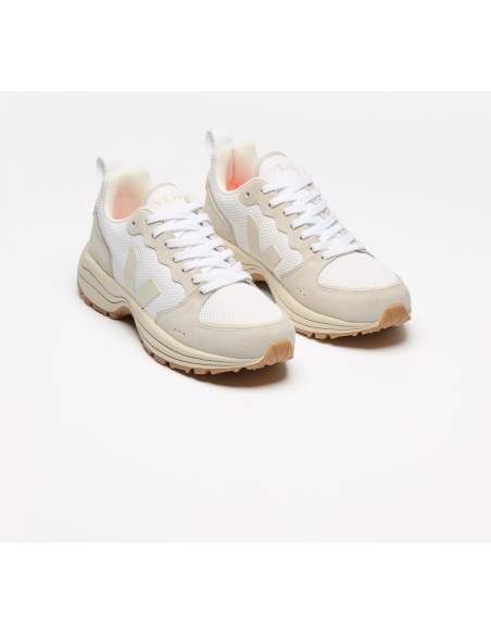 Tênis VEJA VERT Feminino Venturi II Alveomesh Branco Pierre