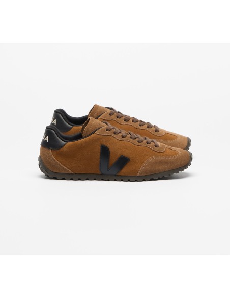Tênis VEJA VERT Masculino GT Camurça Cognac Preto