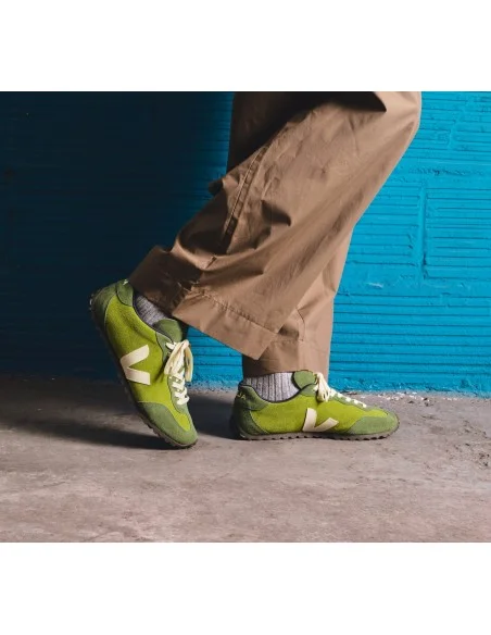 Tênis VEJA VERT Masculino GT Camurça Detox Calcaire