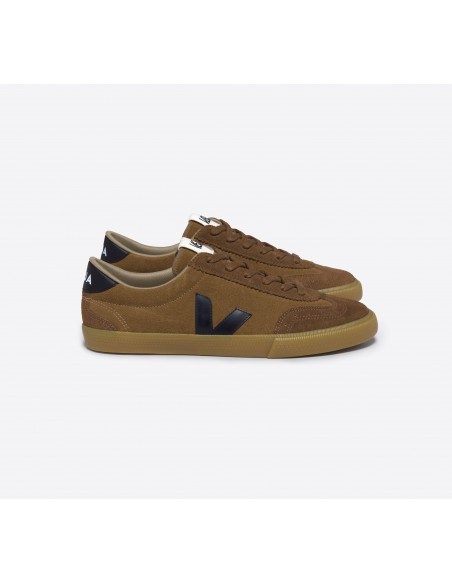 Tênis VEJA Feminino Volley Suede Camel Preto VEJA - VERT Oficial