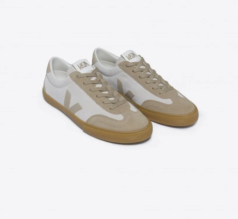 Tênis VEJA Feminino Volley Suede Natural Sahara Natural VEJA - VERT Oficial 2