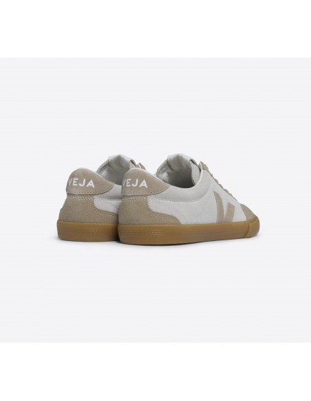Tênis VEJA Feminino Volley Suede Natural Sahara Natural VEJA - VERT Oficial