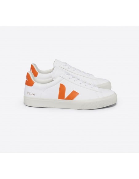 Tênis VEJA Feminino Campo Couro Branco Fury VEJA - VERT Oficial
