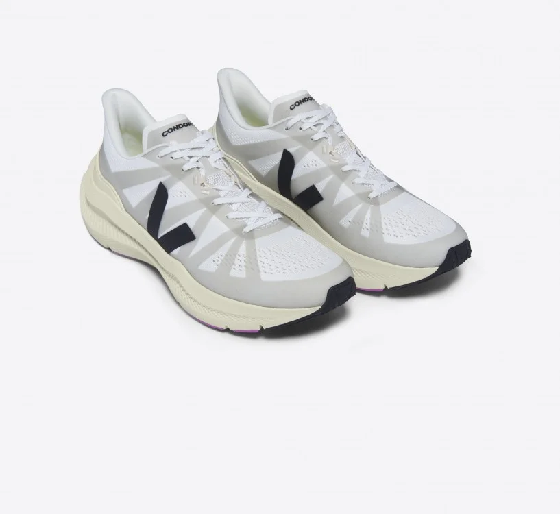 Tênis VEJA Masculino Condor 3 Engineered-Mesh Branco Preto VEJA - VERT Oficial 2