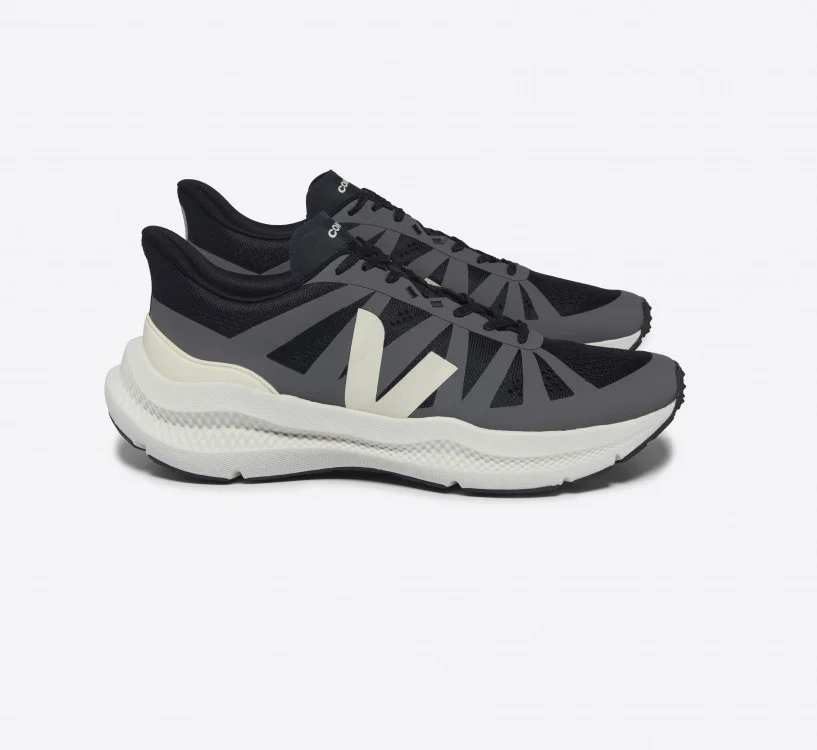 Tênis VEJA Feminino Condor 3 Engineered-Mesh Preto Calcaire VEJA - VERT Oficial