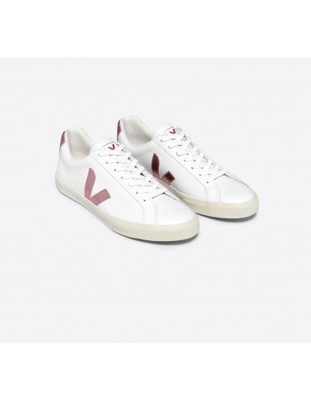 Tênis VEJA Feminino Esplar Couro Branco Nacre VEJA - VERT Oficial