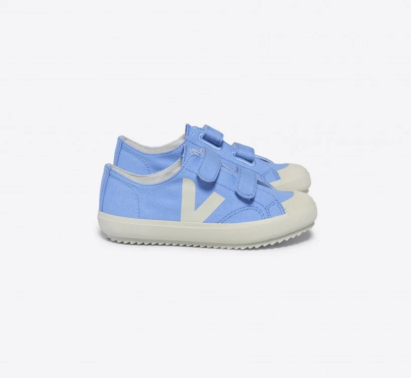 Tênis VEJA Infantil Ollie Algodão Aqua Pierre VEJA - VERT Oficial