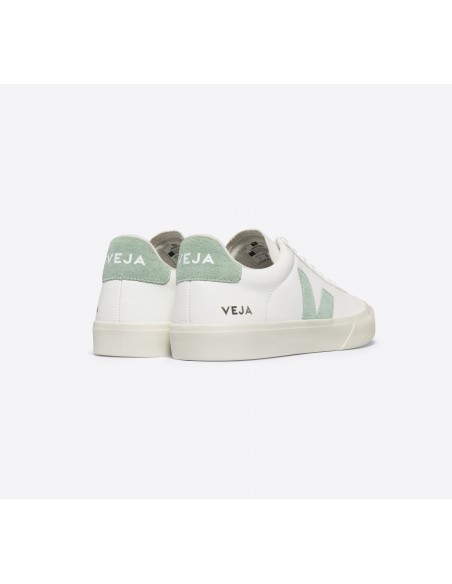 Tênis VEJA Masculino Campo Couro Branco Matcha VEJA - VERT Oficial