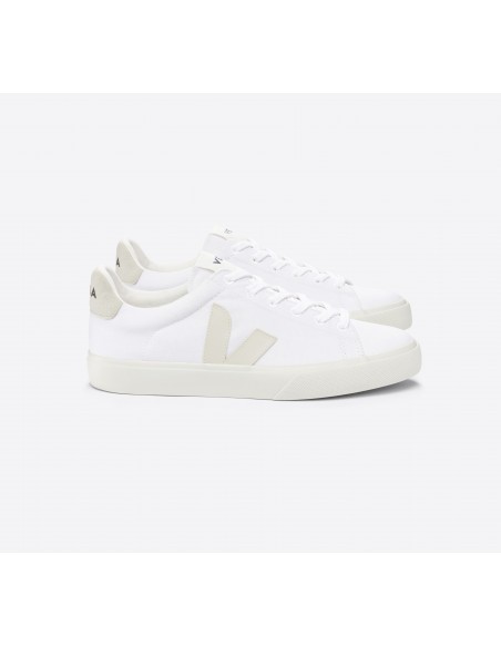 Tênis VEJA Masculino Campo Algodão Branco Pierre VEJA - VERT Oficial