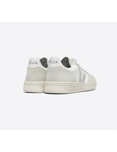 Tênis VEJA Masculino V-10 B-Mesh Branco Natural Pierre VEJA - VERT Oficial