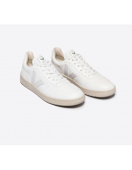 Tênis VEJA Masculino V-10 Cwl Full Branco VEJA - VERT Oficial