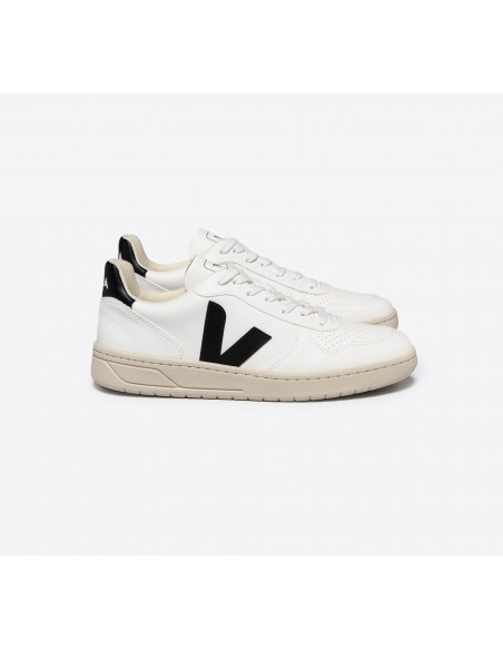 Tênis VEJA Masculino V-10 Cwl Branco Preto VEJA - VERT Oficial