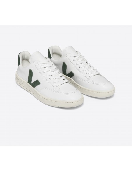 Tênis VEJA Masculino V-12 Couro Branco Cyprus VEJA - VERT Oficial