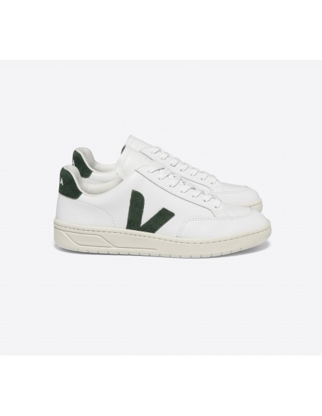 Tênis VEJA Masculino V-12 Couro Branco Cyprus VEJA - VERT Oficial